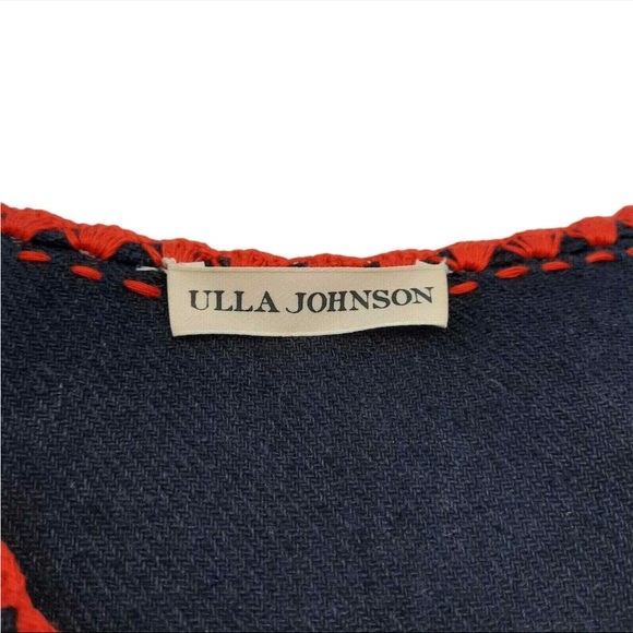 ULLA Johnson Masha Black Embroidered Dress NWOT XS - Picture 4 of 4